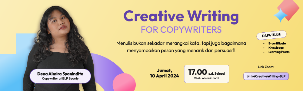 Learning Hub Banners_Creative Writing for Copywriters